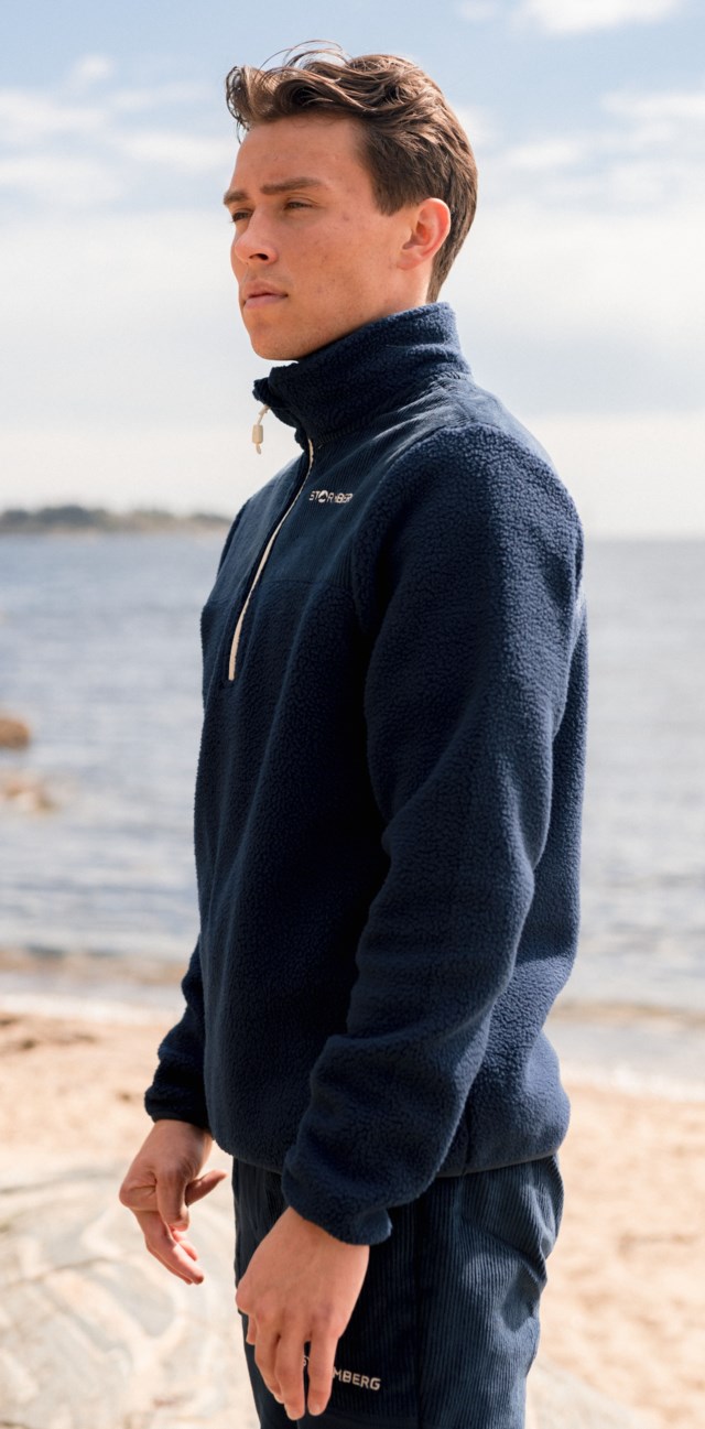 Lifjell Half Zip fleecegenser Dress Blues - 1