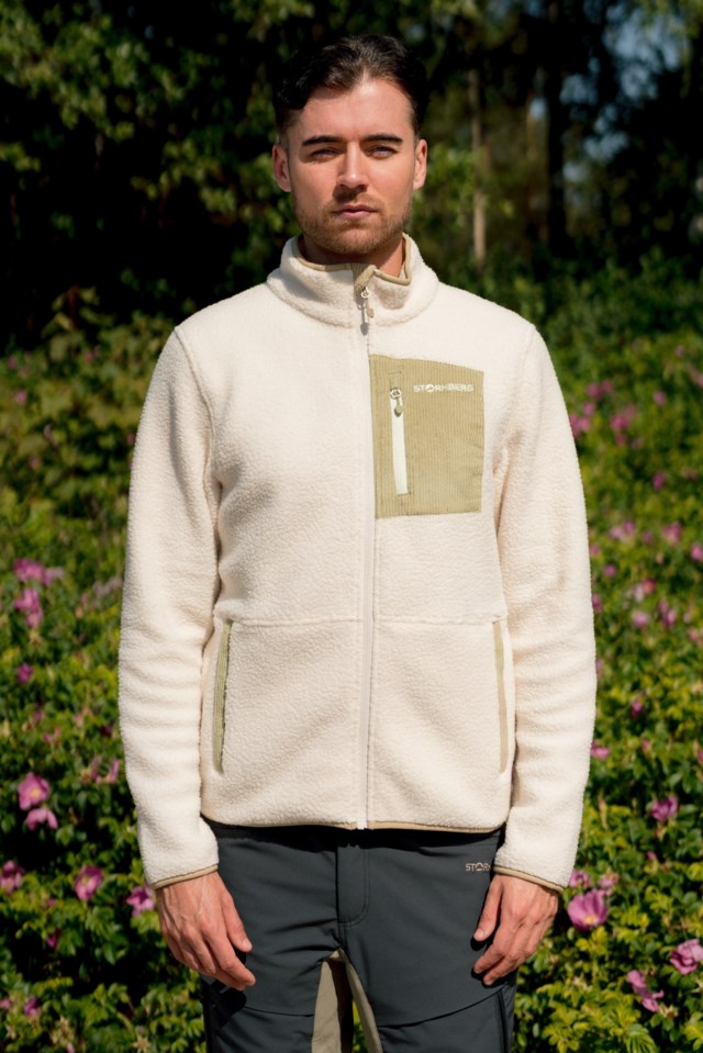 Porsanger sherpajakke Beige Herre - 1