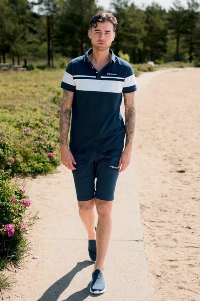 Notodden turshorts Blue Herre - 1