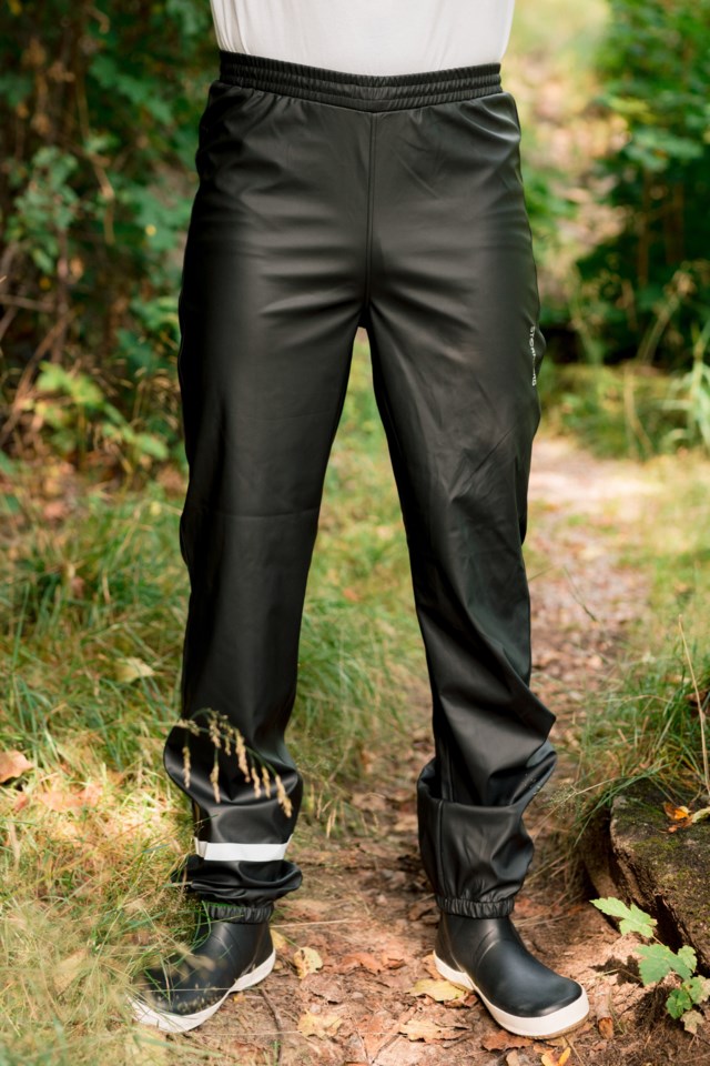 Regndag regnbukse unisex Jet Black - 1