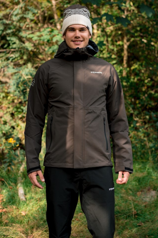 Rauma 3-lags skalljakke Black Herre - 1