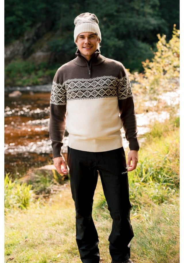 stormberg Hardanger Half Zip ullgenser herre