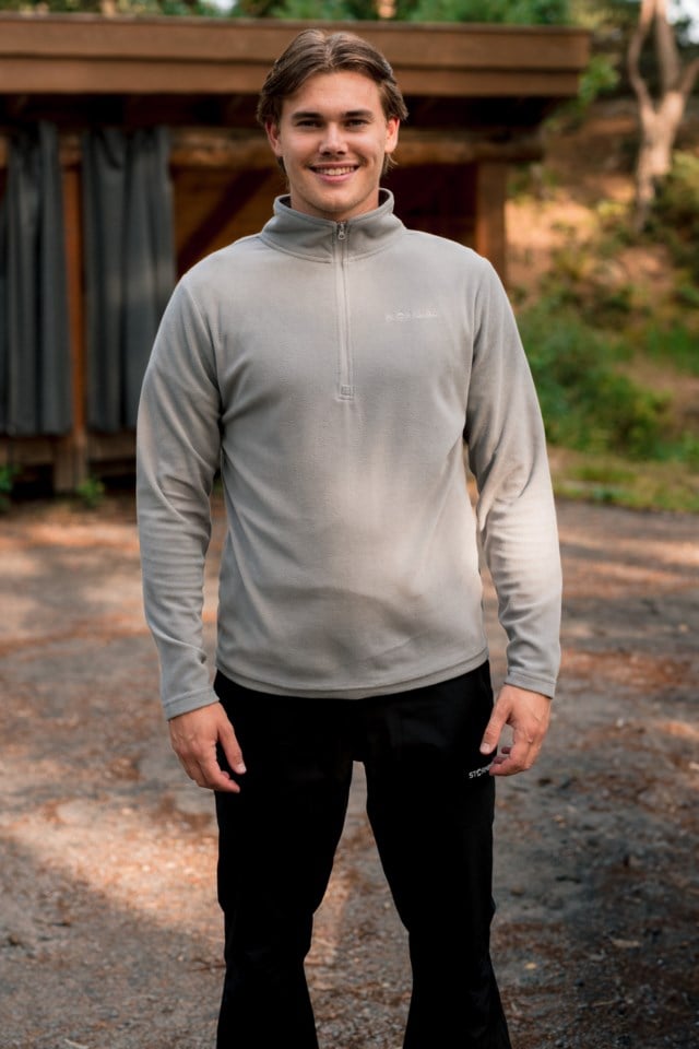 Marka fleecegenser Grey Herre - 1