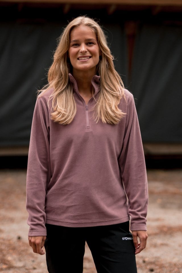 Marka fleecegenser Pink Dame - 1