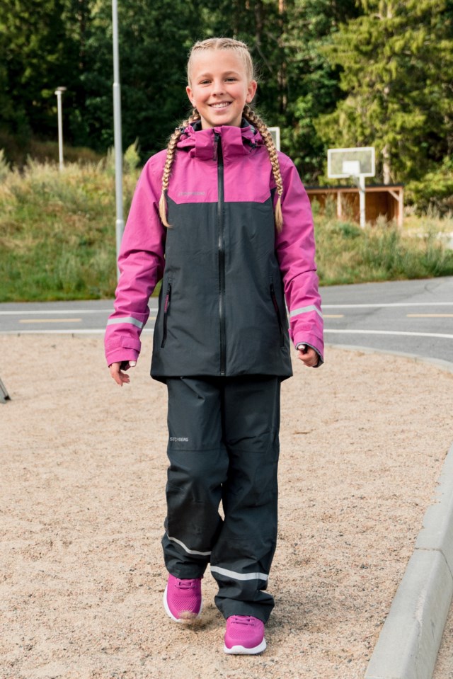 Barnefjell skallbukse barn 8-14 Grey Barn - 1