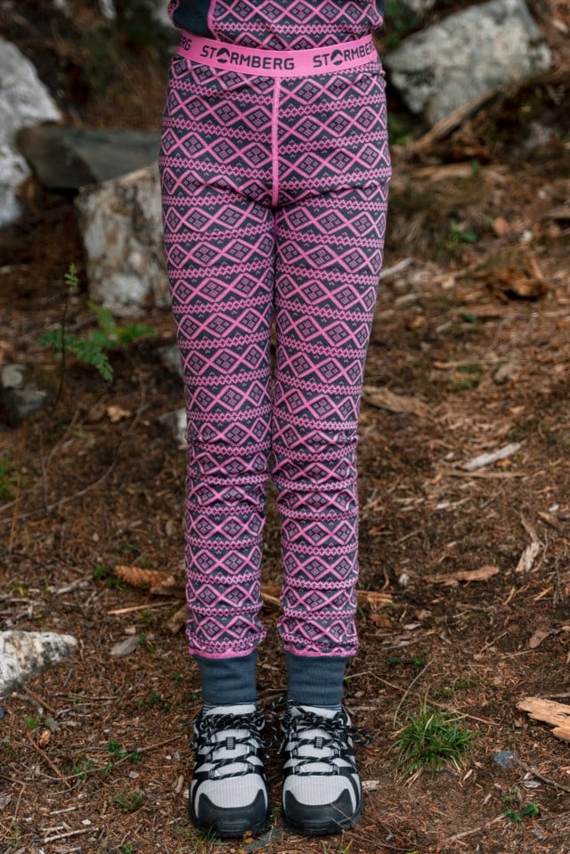 Voss 2-lags ullongs barn 8-14 Grey|Pink Barn - 1