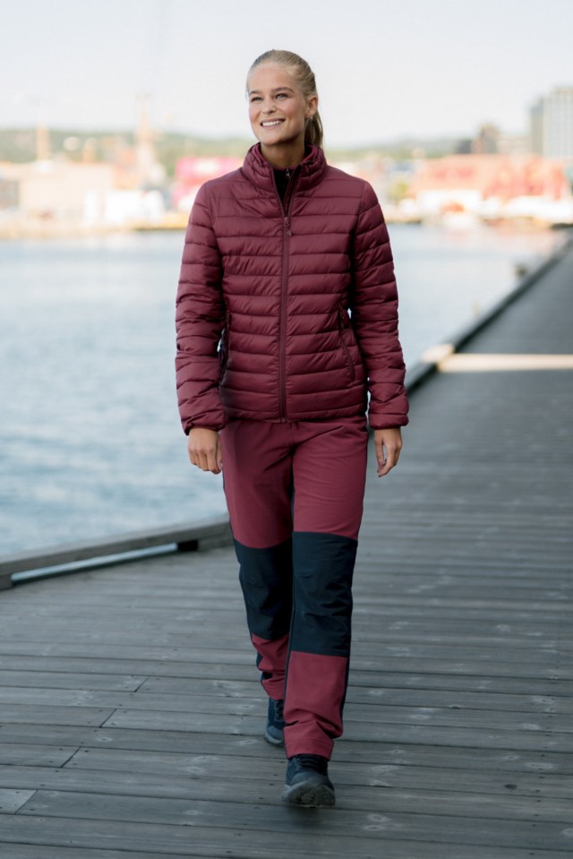 Folgelia jakke Burgundy - 1