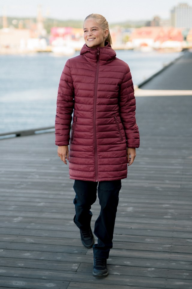 Folgelia parkas Burgundy - 1