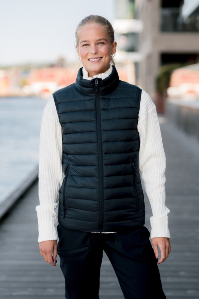 Folgelia vest Jet Black - 1