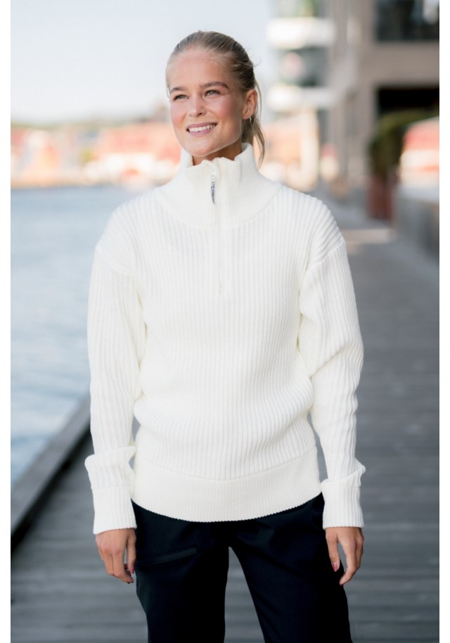 Bondalen Half Zip strikkegenser