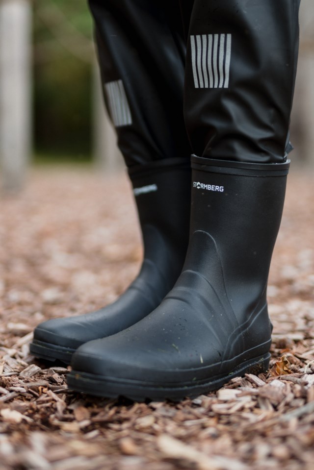Vannfjell gummistøvel Jet Black - 1