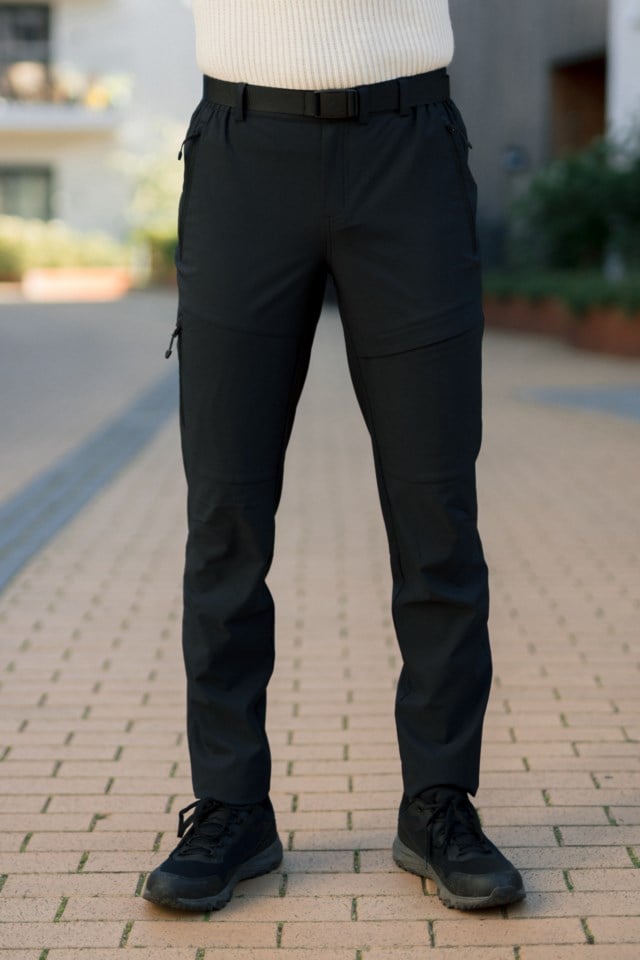 Fjørfonn fôret turbukse Black Herre - 1