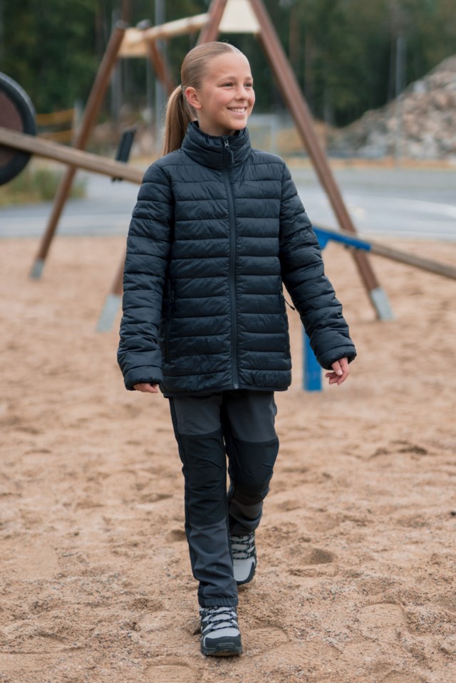 Folgelia jakke barn 8-14 Jet Black - 1