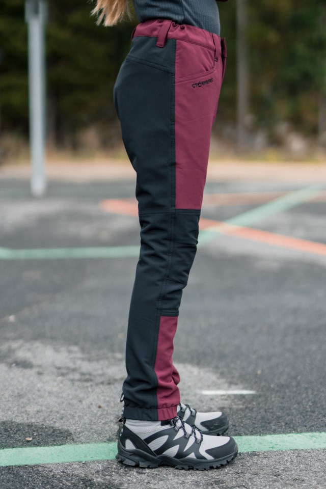 Fjellfonna fôret turbukse barn 8-14 Black|Red Barn - 1