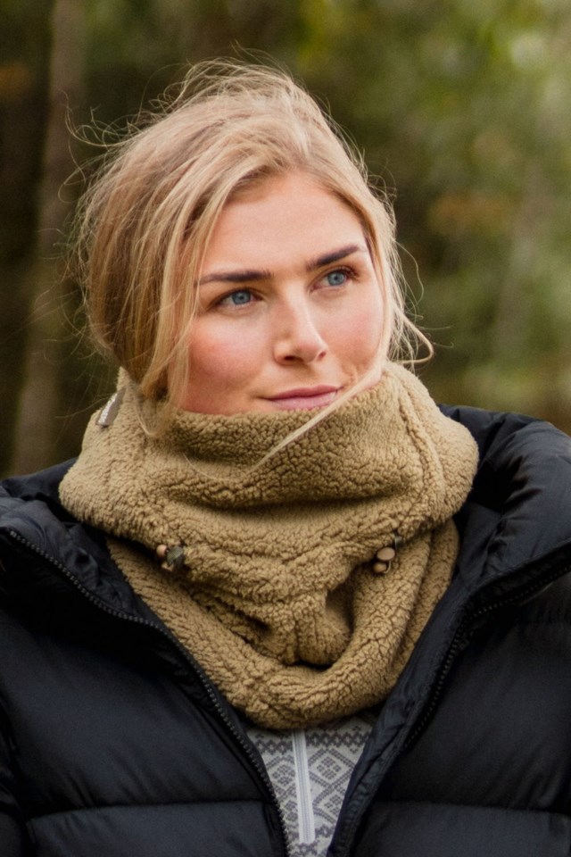 Sirdal balaklava White|Green Unisex - 1