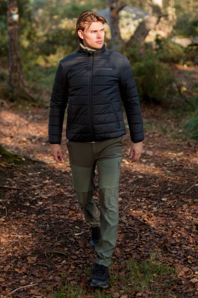 Strimberg vattert jakke Black Herre - 1