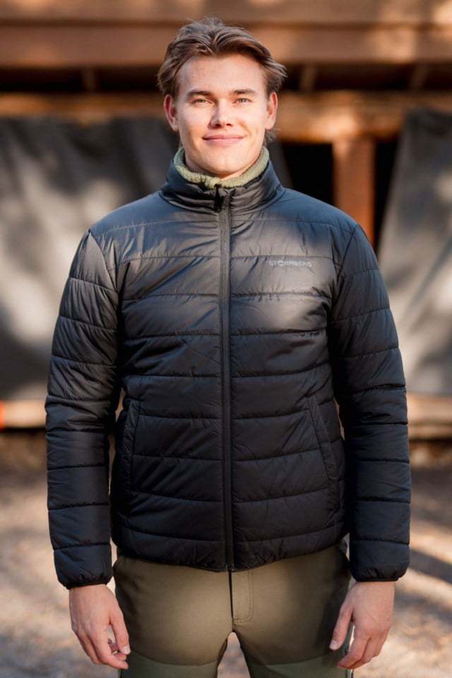 Strimberg vattert jakke Black Herre - 1