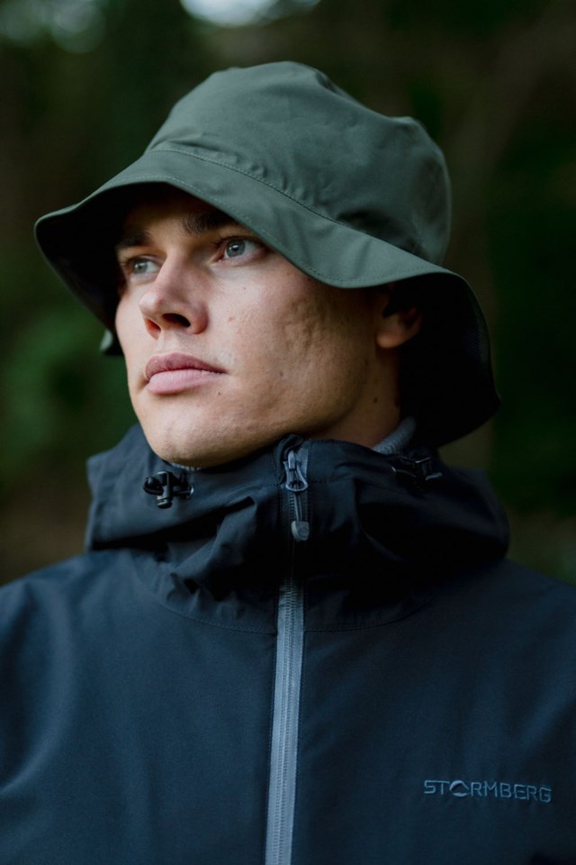 Harstad regnhatt Green Unisex - 1