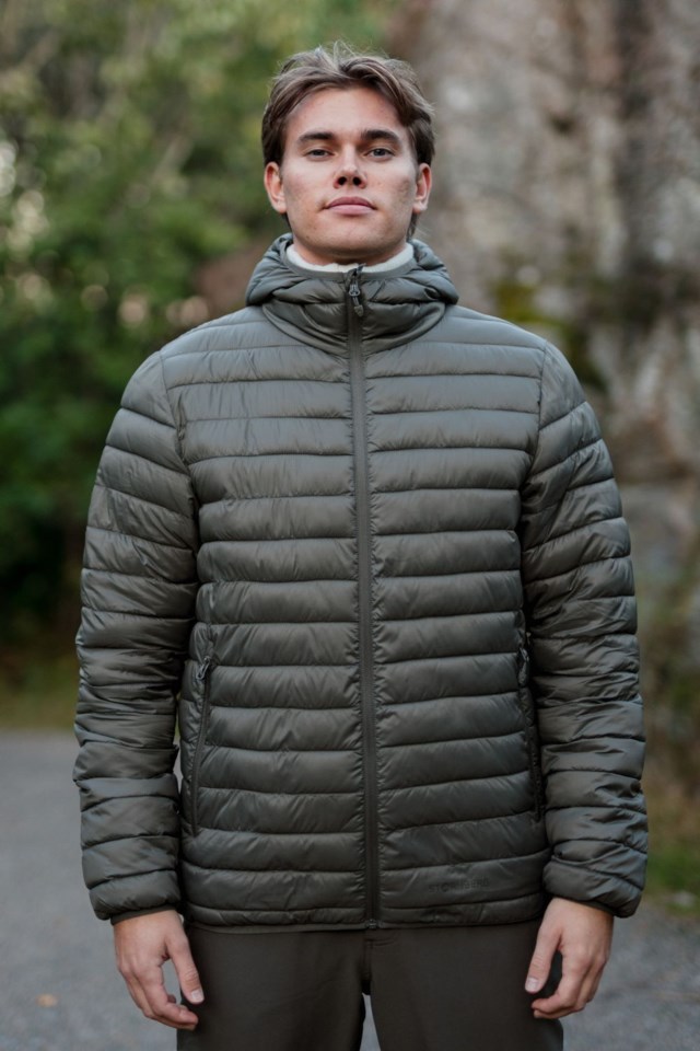 Folgelia jakke m/ hette Green Herre - 1