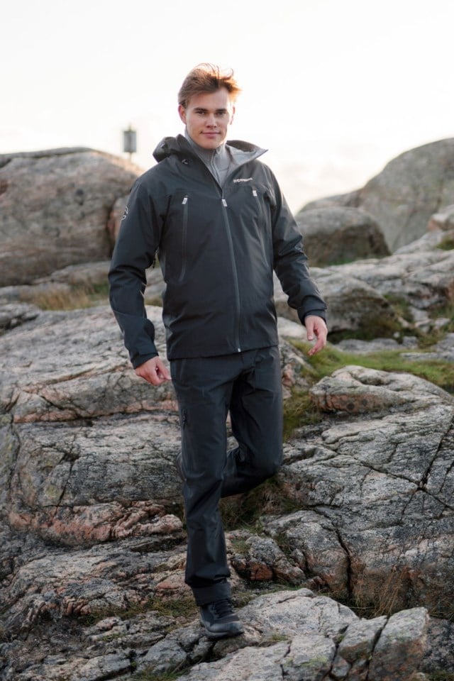 Romsdal 3-lags teknisk skalljakke Black Herre - 1