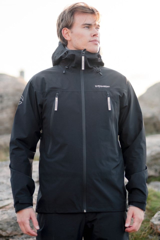 Romsdal 3-lags teknisk skalljakke Black Herre - 1