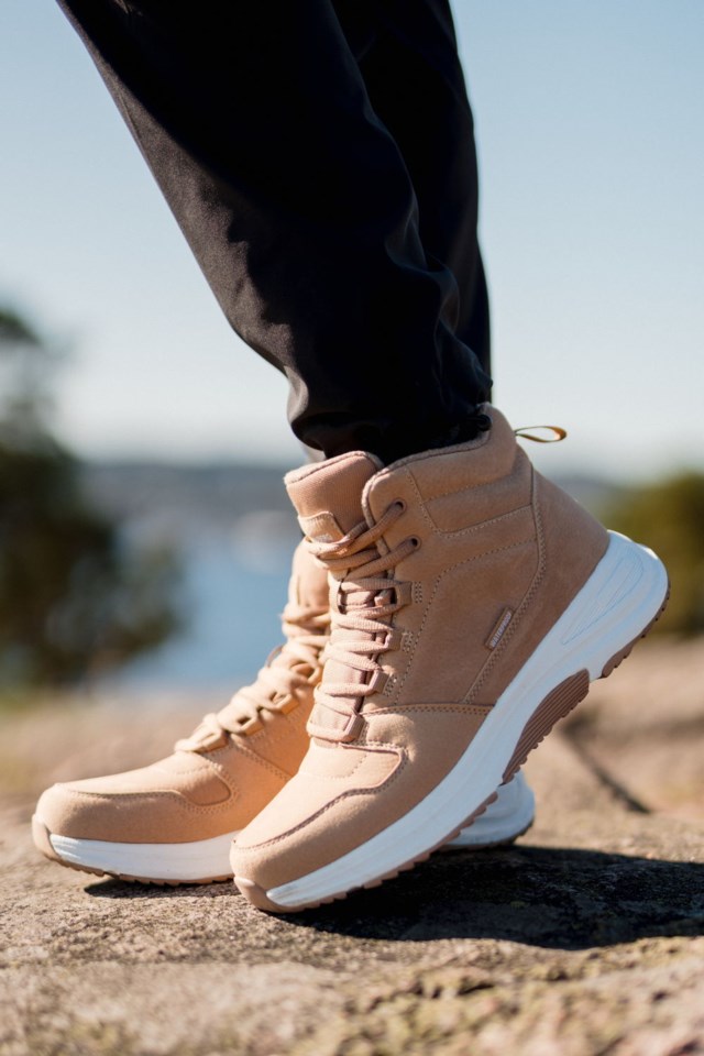 Rundhaugen vanntett boot Beige Dame - 1