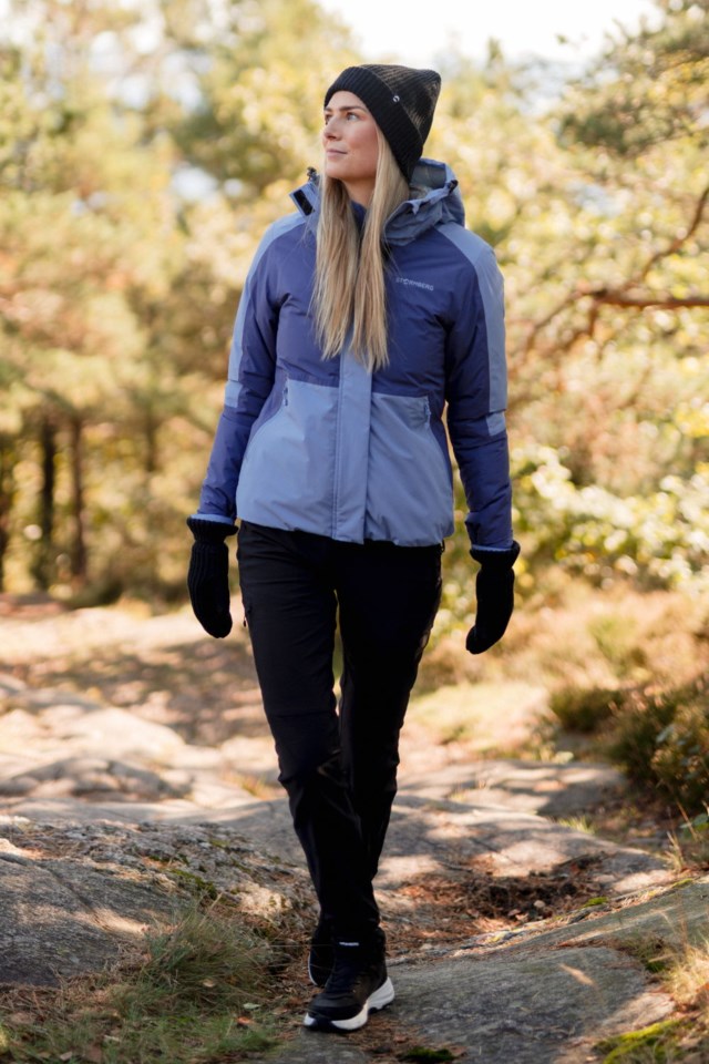 Vestfonna vinterjakke Blue Dame - 1