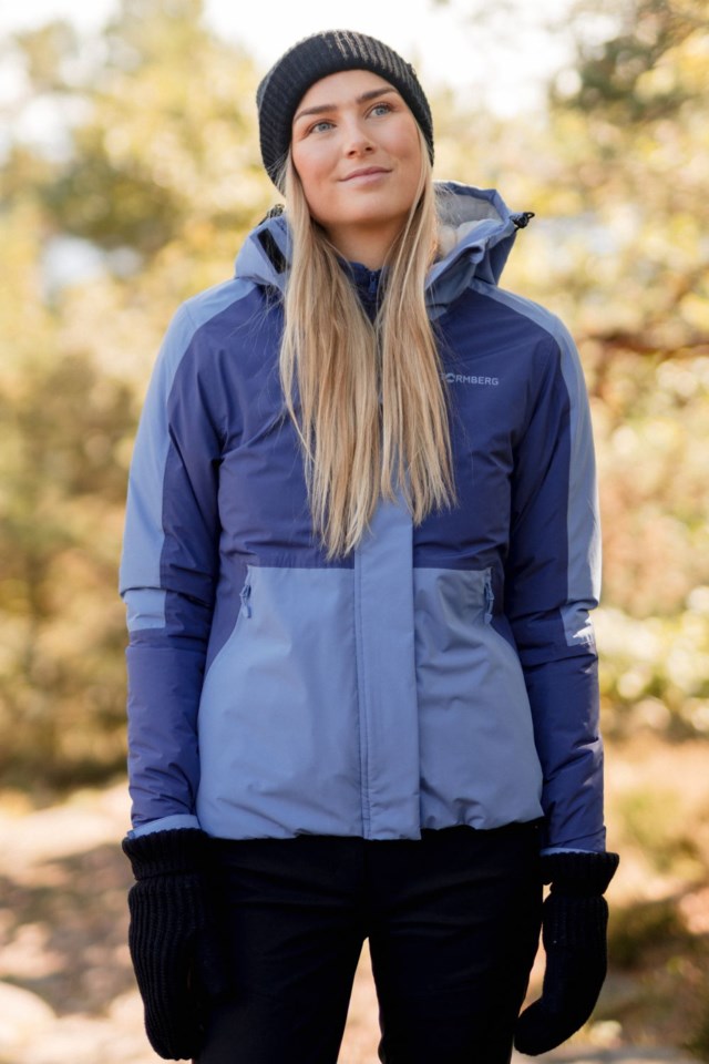 Vestfonna vanntett vinterjakke Blue Dame - 1