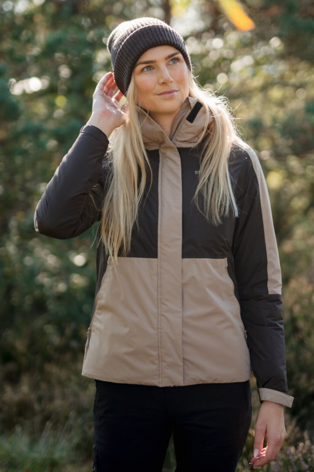 Vestfonna vinterjakke Brown Dame - 1