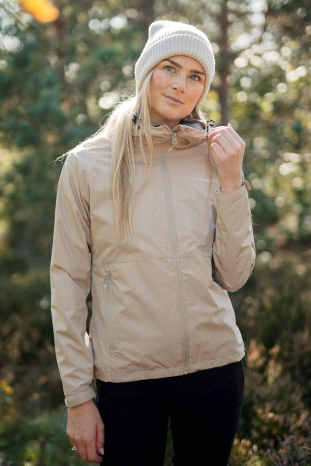 Lærdal fôret skalljakke Beige Dame - 1