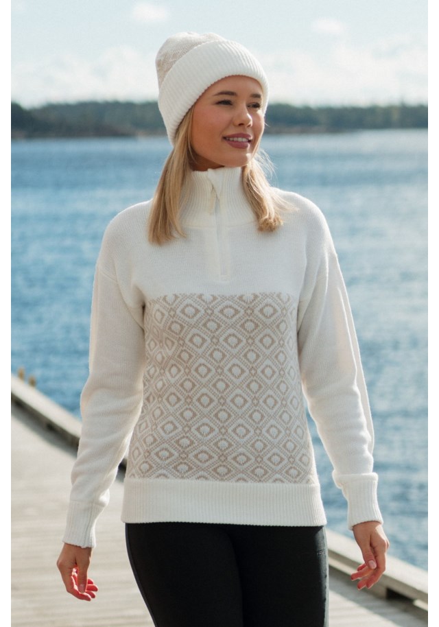 stormberg Hørsfjell Half Zip strikkegenser dame stormberg Hørsfjell Half Zip strikkegenser dame