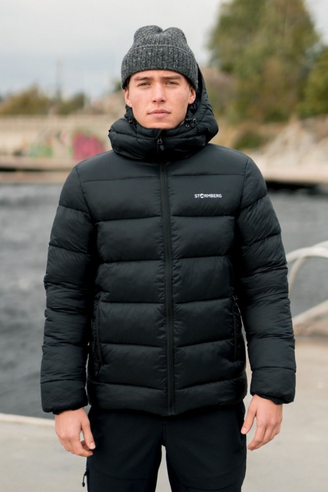 Frostli vinterjakke Black Herre - 1