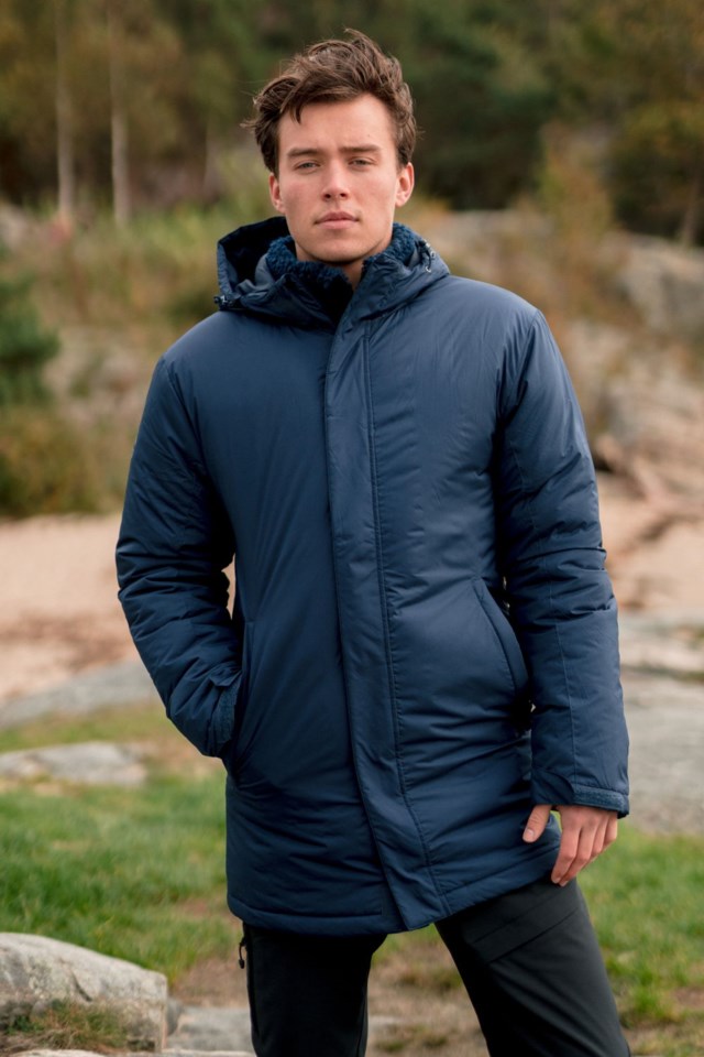 Hegdehaug vattert parkas Blue Herre - 1