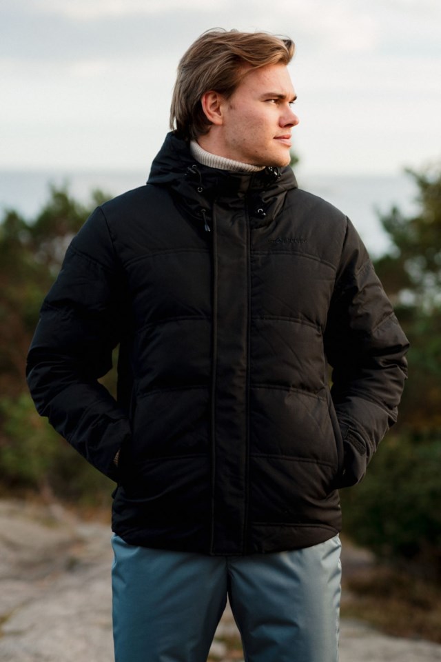 Svalbard dunjakke Black Herre - 1