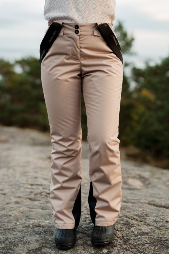 Kvitfjell vattert selebukse Beige Dame - 1