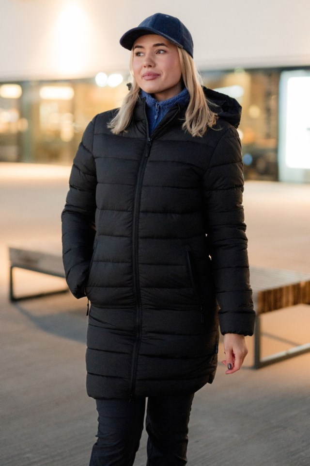Nordtoppen parkas Black Dame - 1