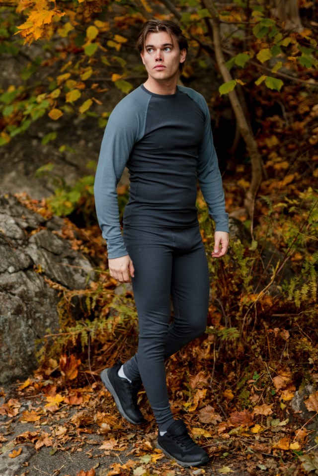 Lindkollen superundertøysett Grey Herre - 1