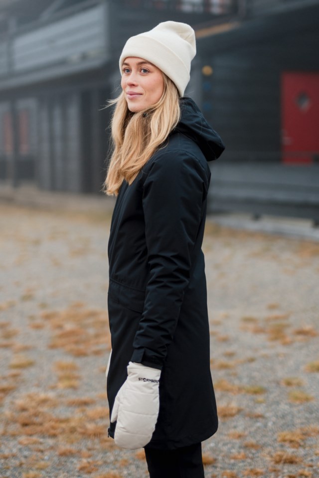 Vestfjorden vattert lettvekts skallparkas Black Dame - 1