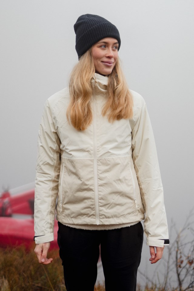 Stryn skalljakke White|Beige Dame - 1