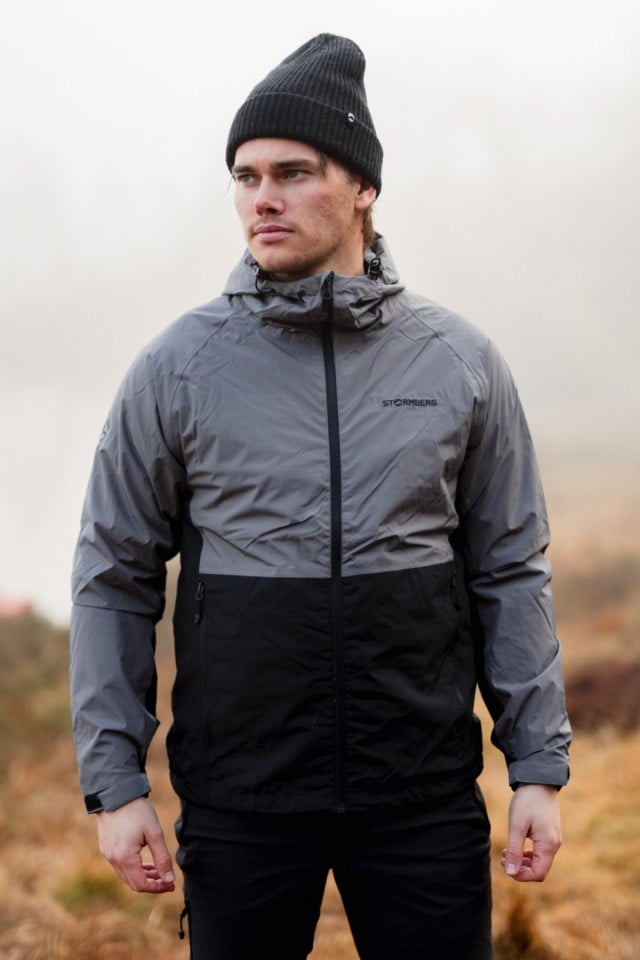 Stryn skalljakke Black|Grey Herre - 1