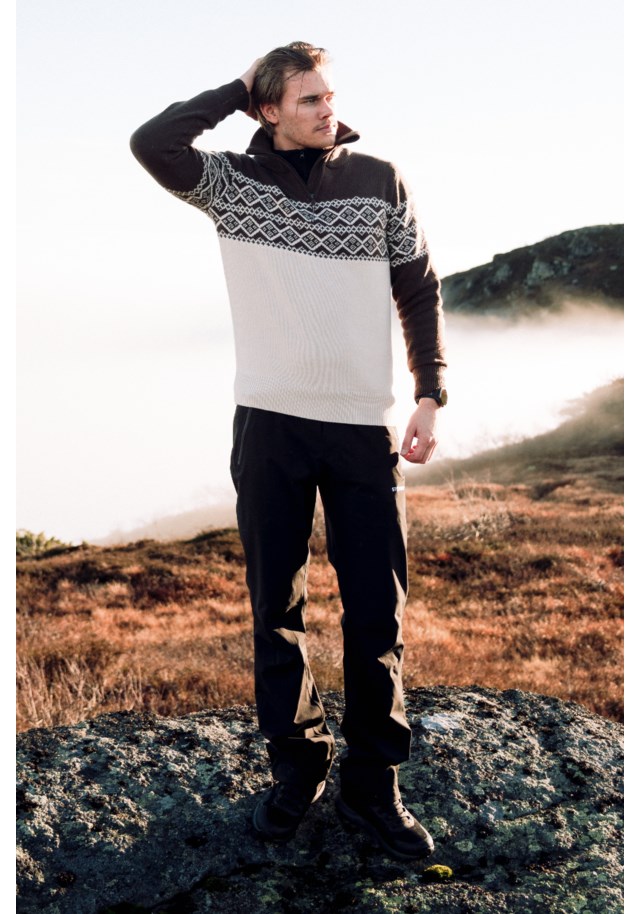 stormberg Hardanger Half Zip ullgenser herre