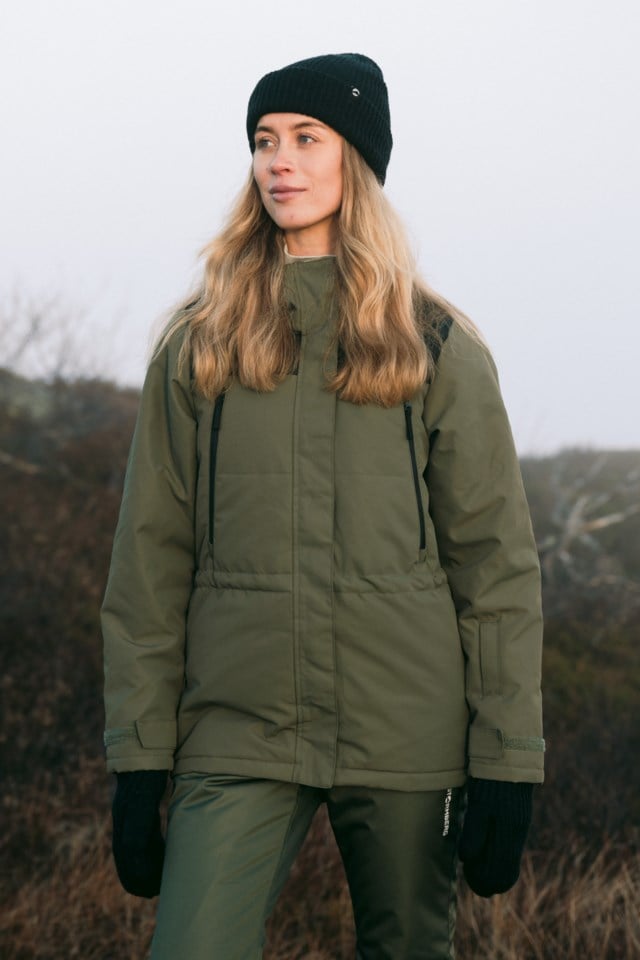 Geilo vattert jakke Green Dame - 1