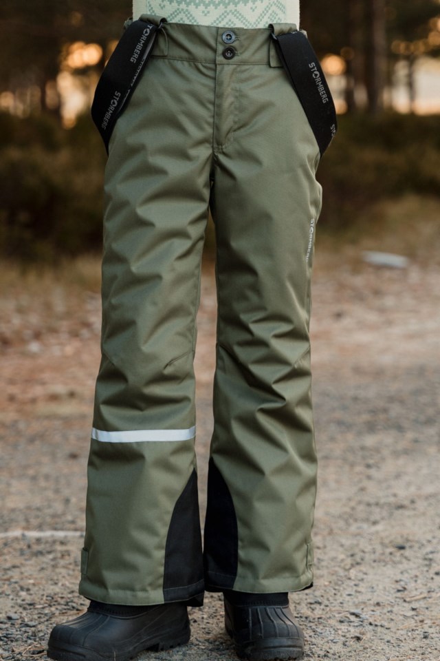 Geilo vattert selebukse barn 8-14 Green Barn - 1