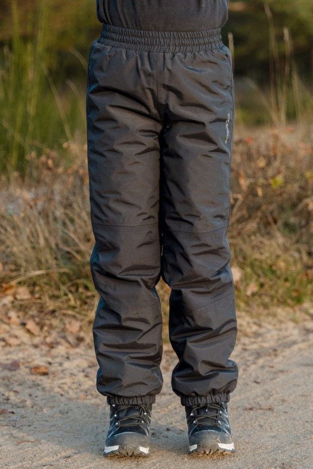 Nordbreen vanntett vinterbukse barn 8-14 Black Barn - 1