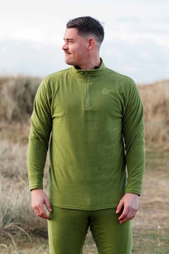 Bergen fleecegenser Green Unisex - 1