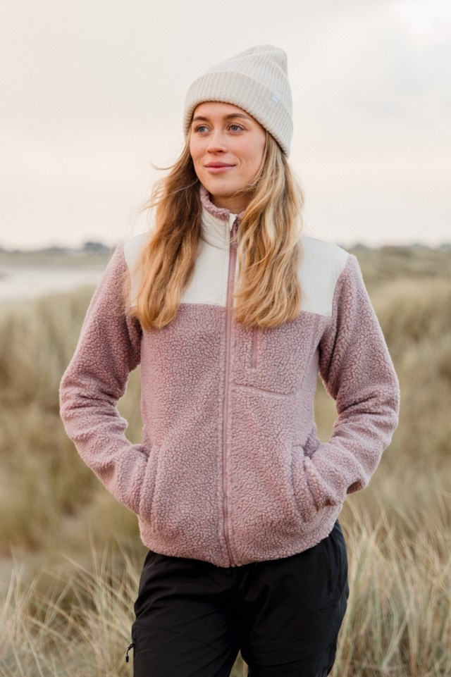 Åkrafjell sherpajakke Pink Dame - 1