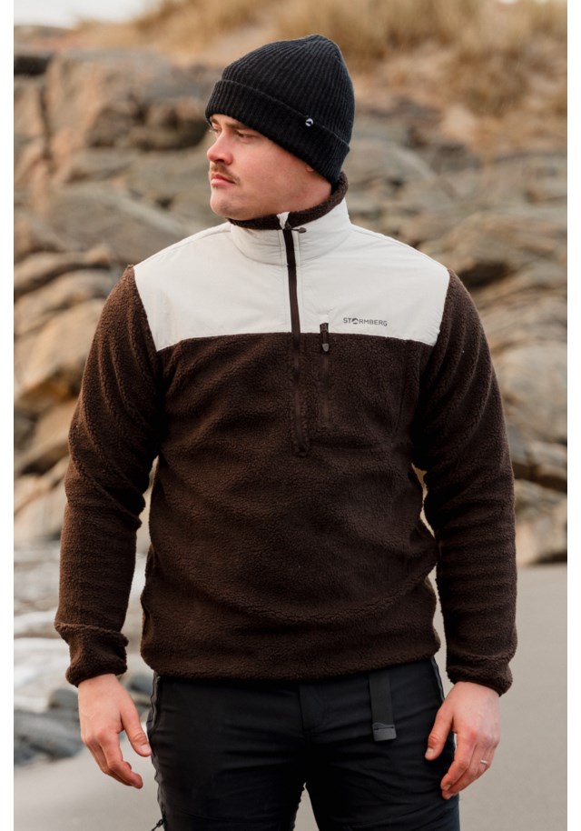 stormberg Åkrafjell Half Zip sherpagenser herre