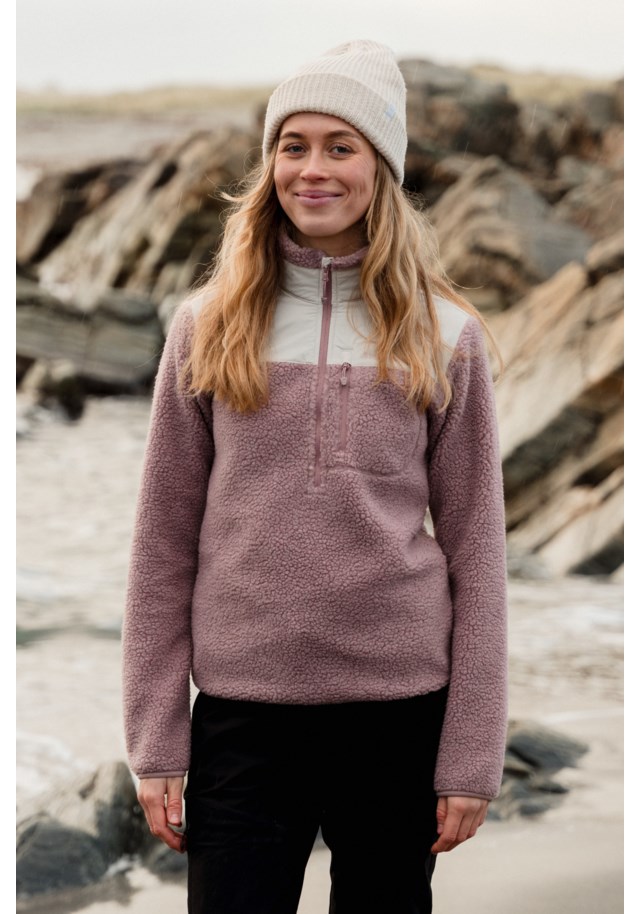 stormberg Åkrafjell Half Zip sherpagenser dame