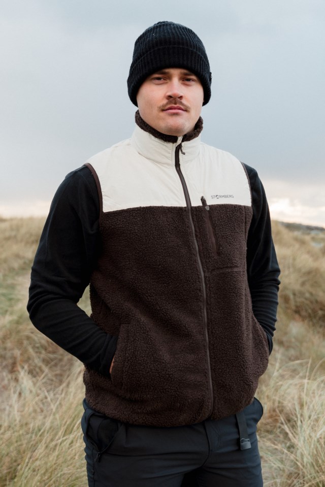 Åkrafjell sherpavest Brown Herre - 1