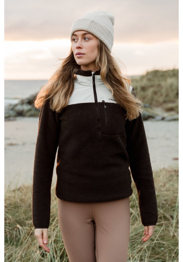 stormberg Åkrafjell Half Zip sherpagenser dame